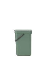 Brabantia Sort & Go afvalemmer 16 liter dark grey - thumbnail