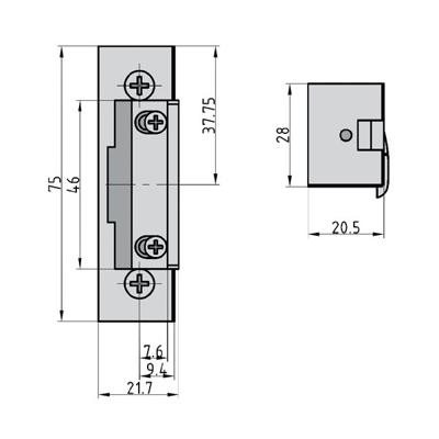 Basi 9200-0004 Elektrische deuropener