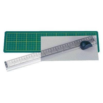 Snijliniaal alco met mat 38x10cm Snijliniaal alco met mat 38x10cm
