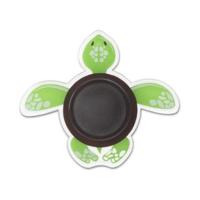 Stopper Inofix Deuren Schildpad Sticker Groen PVC - thumbnail