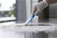 Handschraper vikan recht 75x210mm blauw - thumbnail