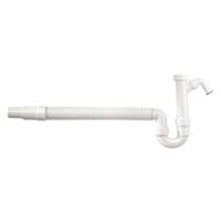 Buissifon Spoeltafel Schutte Met Aansluiting Wasmachine Wit Schütte - thumbnail