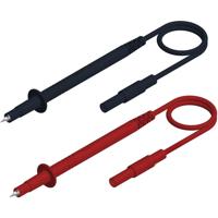 SKS Hirschmann PL 2600 S SET Veiligheidsmeetsnoerenset Banaanstekker 4 mm Testpunt 1.00 m Zwart, Rood 1 stuk(s) - thumbnail