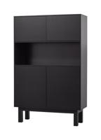 WOOOD Buffetkast 'Finca' Mat zwart, 170 x 110cm - thumbnail