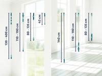 Leifheit 41522 Stahl mit Gelenk 110 - 190 cm Hausrein Telescopische steel 1 stuk(s) - thumbnail