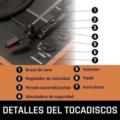 Lenco TT-10BN Platenspeler Bruin - thumbnail