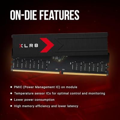 Geheugenkit - PNY - XLR8 Gaming DDR5 - 32 GB (2x16 GB) - 6000 MHz - CL36 - Voor desktopcomputer