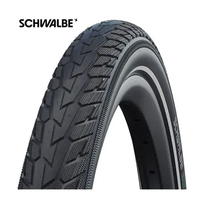 Schwalbe buitenband road cruiser plus 20 x 1.75 zw refl Schwalbe buitenband road cruiser plus 20 x 1.75 zw refl