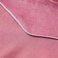 Kindertrui fluweel patchwork 92 frambozenkleur - thumbnail