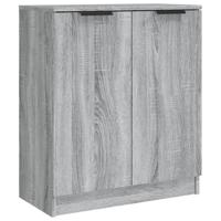 Dressoir 60x30x70 cm bewerkt hout grijs sonoma eiken - thumbnail