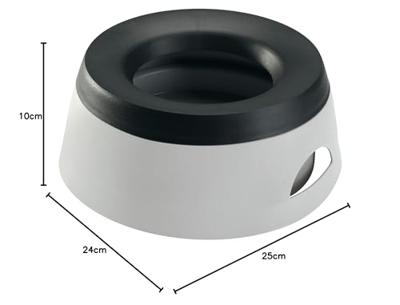 HUNTER Hondendrinkbak Road Tour, grijs-zwart