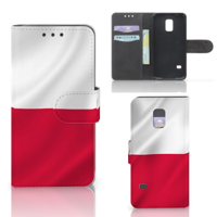 Samsung Galaxy S5 Mini Bookstyle Case Polen - thumbnail