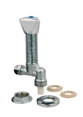 Kirchhoff Apparaatventiel onder de tafel, 1/2" x 10 mmQ/10-50 mm, met terugslagbeluchter - 986531148