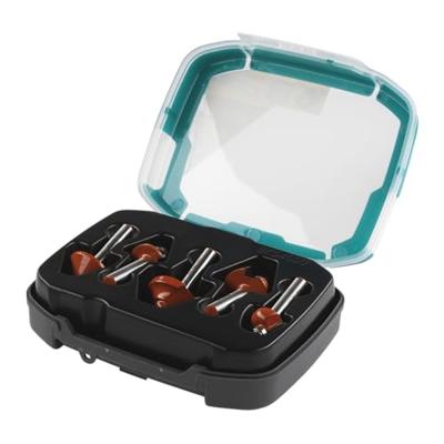 Wolfcraft Koffer | Met 5 frezen CT met profiel | 1 stuk - 8754000 Wolfcraft Koffer | Met 5 frezen CT met profiel | 1 stuk - 8754000