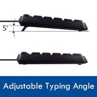 Toetsenbord Ewent EW3002 Zwart Qwerty Spaans - thumbnail