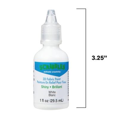 Scribbles • 3d textielverf glanzend 29,5ml wit
