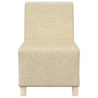 Fauteuil 55 cm stof crèmekleurig - thumbnail