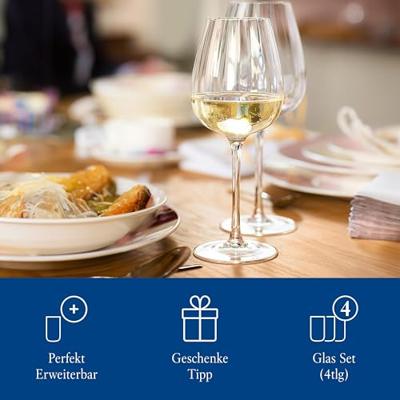 Villeroy & Boch Rose Garden Witte wijnglas 4 stuks