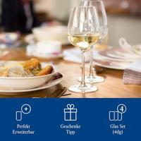 Villeroy & Boch Rose Garden Witte wijnglas 4 stuks - thumbnail