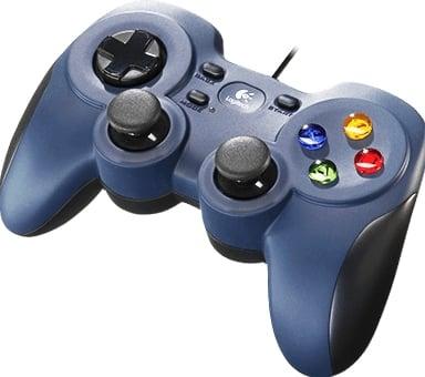 Logitech Gaming F310 Controller Gamepad PC Blauw Logitech Gaming F310 Controller Gamepad PC Blauw