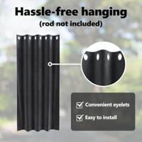 VidaXL Verduisterende gordijnen 2 pcs donkergrijs 140 x 175 cm fluweel - thumbnail