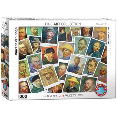Vincent van Gogh Selfies Puzzel 1000 Stukjes
