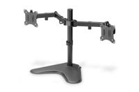 Digitus DA-90401 Monitor-tafelbeugel Aantal monteerbare displays: 2 Display(s) 38,1 cm (15) - 81,3 cm (32) Zwart, Zwart (mat) Draaibaar, In hoogte verstelbaar, - thumbnail