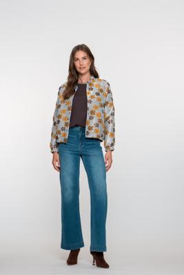 Geisha Jeans Wide 51803-10 Loose Fit 834 Stone Blue Denim