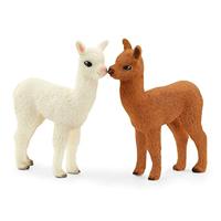 Schleich wild life - alpacafamilie speelfiguur - thumbnail