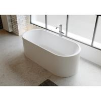 Riho Valor vrijstaand bad - 170x72x55cm - solid surface - mat wit B130001105 - thumbnail
