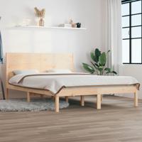 Bedframe zonder matras massief grenenhout 160x200 cm - thumbnail