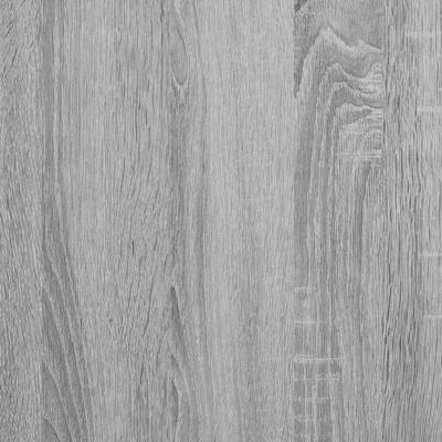 Boekenkast 60x35x170,5 cm bewerkt hout grijs sonoma eikenkleur
