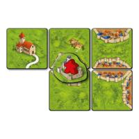 999Games carcassonne: bruggen, burchten en bazaars uitbreiding bordspel - thumbnail
