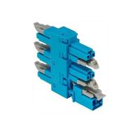 WAGO 890-1907 5-voudige verdeeldoos 890 Totaal aantal polen: 2 16 A Blauw 50 stuk(s) - thumbnail