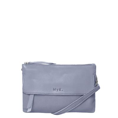 MyK Bag Wannahave Schoudertasje Silver Grey