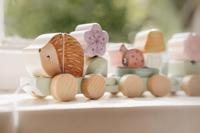 Little Dutch Fairy Garden houten blokkentrein egel - thumbnail