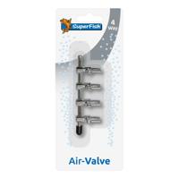 Rvs Luchtkraan 4 Weg Blister aquaria Superfish - Superfish - thumbnail