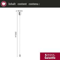 Paulmann 95150 VariLine 230V-railsysteemcomponenten Koordophanging Aluminium (geborsteld) - thumbnail