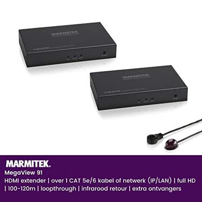 MegaView 91 - HDMI extender ethernet - 100-120 m - IR retour