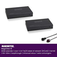 MegaView 91 - HDMI extender ethernet - 100-120 m - IR retour - thumbnail