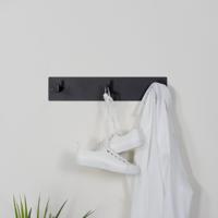 Kapstok Joe Zwart 3-haaks - thumbnail