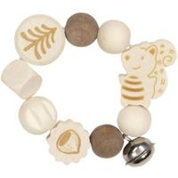 Heimess bijtring eekhoorn junior 8 cm hout beige/ - thumbnail