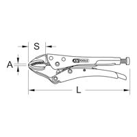 KS Tools 1151151 Griptang 185 mm - thumbnail