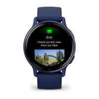 Orologio GPS connesso - GARMIN - Vivoactive 5 - WiFi - 30,4 mm (1.2) - Blu metallizzato con cinturino Blu - thumbnail