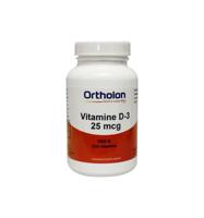 Ortholon Vitamine D3 25 mcg Softgels - thumbnail