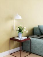 Witte wandlamp met opaalglas schakelaar & E14 fitting Nordlux Ellen - thumbnail