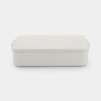 Brabantia Make & Take lunchbox large, kunststof light grey - thumbnail