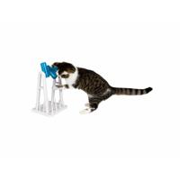 TRIXIE CAT ACTIVITY TURN AROUND DENKSPEL WIT / BLAUW 22X33X18 CM - thumbnail