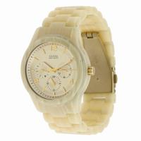 Guess horlogeband W13572L2 Kunststof / Plastic Beige - thumbnail