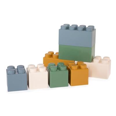 Cavallino toys bouwblokken xxl pastelkleuren, 45dlg.
